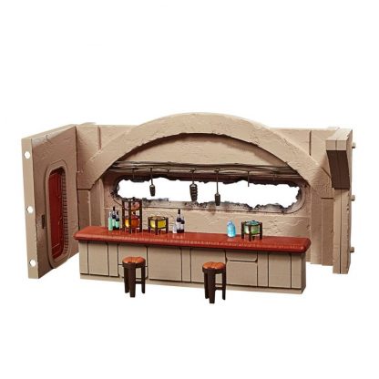 Star Wars Mandalorian Nevarro Cantina + Imperial Death Trooper figure set - Image 6