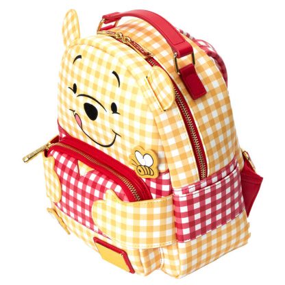 Loungefly Disney Winnie the Pooh Gingham backpack 25cm - Image 3