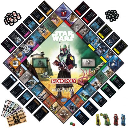 Spanish Star Wars Boba Fett Monopoly game - Image 3