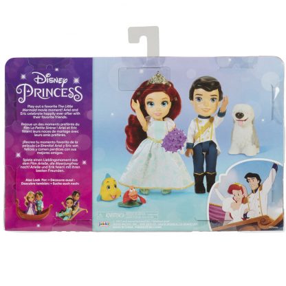 Disney The Little Mermaid Ariel + Eric dolls 15cm - Image 5