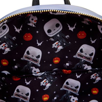 Loungefly Disney Nightmare Before Christmas Jack Skellington backpack 30cm - Image 6