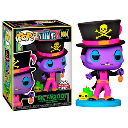 POP figure Disney Villains Dr. Facilier Black Light Exclusive - Image 3