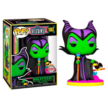 POP figure Disney Villains Maleficent Black Light Exclusive - Image 3