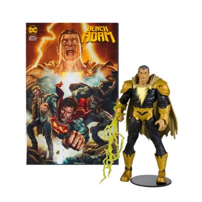 DC Comics Black Adam Comic + Black Adam figure 17cm - Image 3