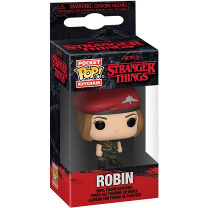 Pocket POP Keychain Stranger Things Hunter Robin - Image 2