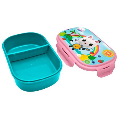 Gabbys Dollhouse lunch box + cutlery - Image 2