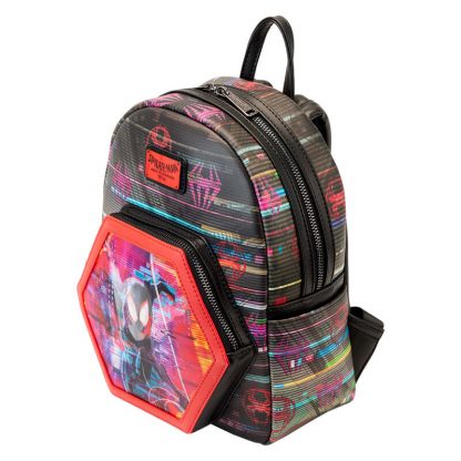 Loungefly Marvel Spiderman Across the Spider-Verse Lenticular backpack 27cm - Image 4