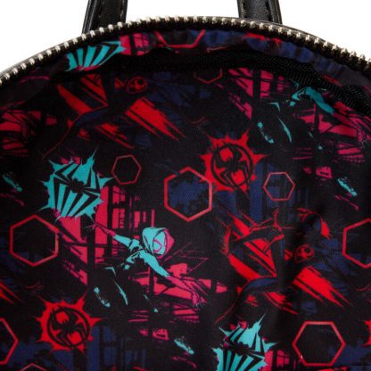 Loungefly Marvel Spiderman Across the Spider-Verse Lenticular backpack 27cm - Image 7
