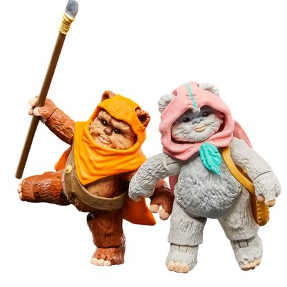 Star Wars Ewoks Wicket W Warrick & Kneesaa figures 9cm - Image 2