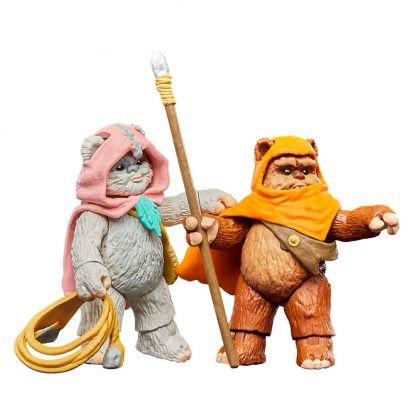 Star Wars Ewoks Wicket W Warrick & Kneesaa figures 9cm - Image 4