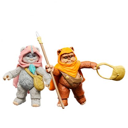 Star Wars Ewoks Wicket W Warrick & Kneesaa figures 9cm - Image 7