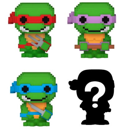Blister 4 figures Bitty POP Teenage Mutant Ninja Turtles Bit - Image 2