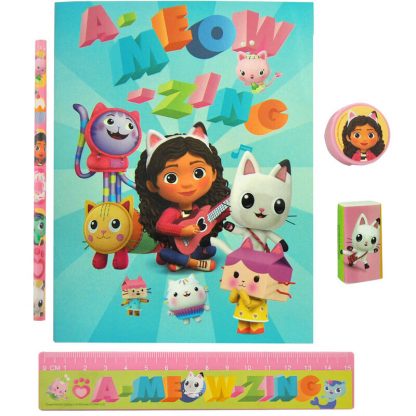 Gabbys Dollhouse stationery set 5pcs - Image 3