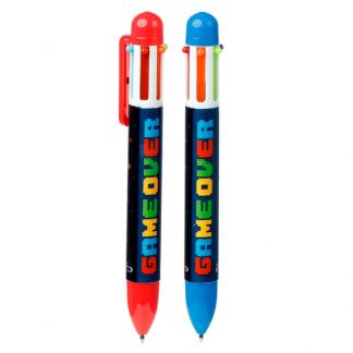 Game Over multicolour pen