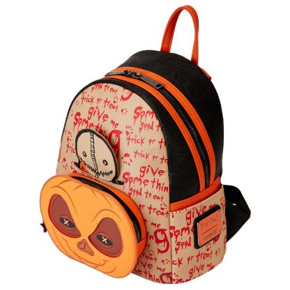 Loungefly Trick r Treat Sam Pumpkin backpack 26cm - Image 3