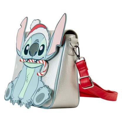 Loungefly Disney Stitch Holiday glitter crossbody bag - Image 2