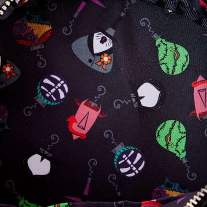 Loungefly Disney Nightmare Before Christmas Wreath String Lights Glow crossbody bag - Image 3