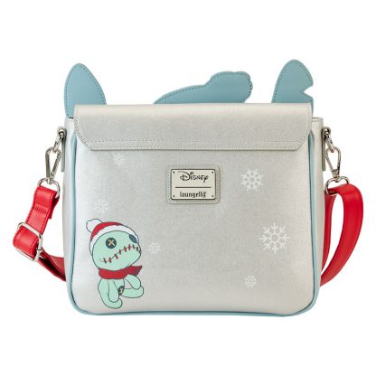 Loungefly Disney Stitch Holiday glitter crossbody bag - Image 4