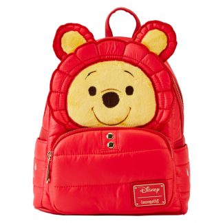 Loungefly Disney Winnie the Pooh Rainy Day Puffer Jacket backpack 26cm