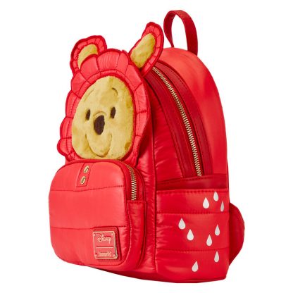 Loungefly Disney Winnie the Pooh Rainy Day Puffer Jacket backpack 26cm - Image 2