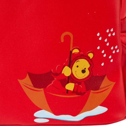 Loungefly Disney Winnie the Pooh Rainy Day Puffer Jacket backpack 26cm - Image 5