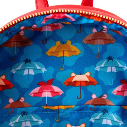 Loungefly Disney Winnie the Pooh Rainy Day Puffer Jacket backpack 26cm - Image 6