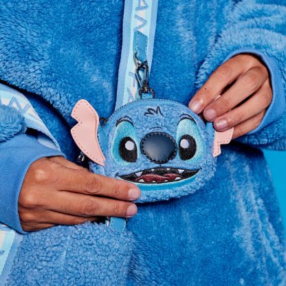 Loungefly Disney Stitch plush tote bacg with coin bag - Image 6