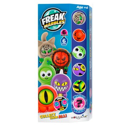 Freak Marbles assorted set 6 Marbles + Skin - Image 4