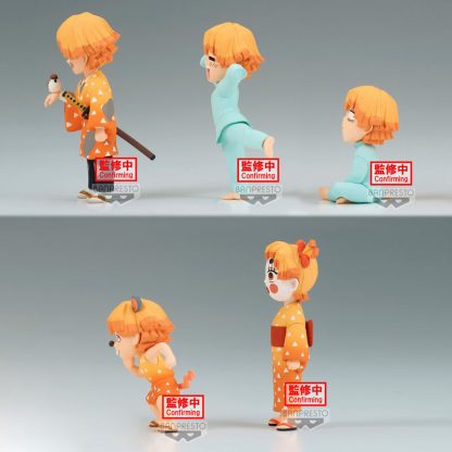 Demon Slayer Kimetsu No Yaiba World Collectable Zenitsu Agatsuma assorted figure 7cm - Image 2