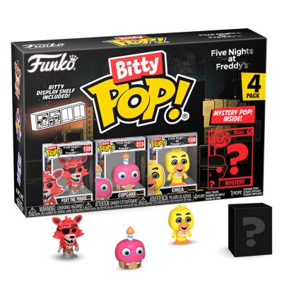 Blister 4 figures Bitty POP Five Nights at Freddys Foxy - Image 2