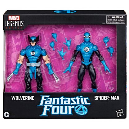 Marvel Fantastic four Wolverine Spiderman pack 2 figures 15cm - Image 10
