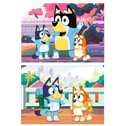 Bluey briefcase puzzle 2x20pcs - Image 2
