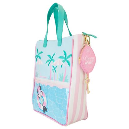 Loungefly Disney Minnie Vacation Style tote bag + coin purse - Image 2