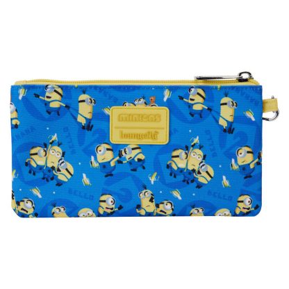 Loungefly Despicable Me Minions nylon zipper wrislet wallet - Image 3