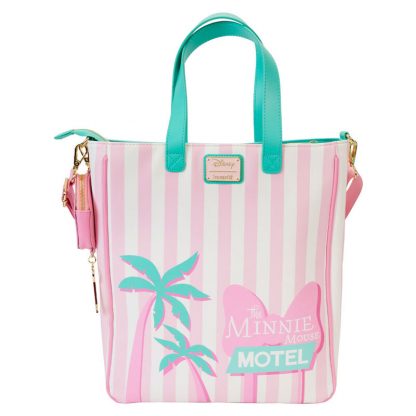 Loungefly Disney Minnie Vacation Style tote bag + coin purse - Image 4