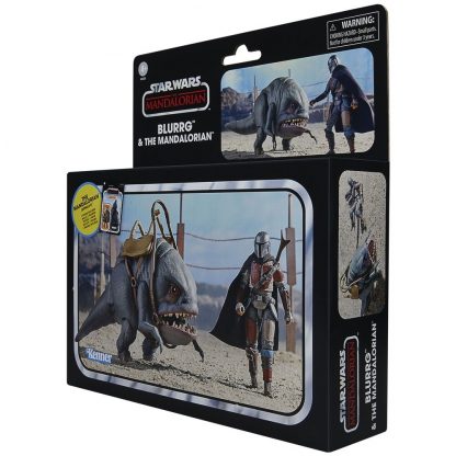 Star Wars The Mandalorian - Blurrg & Mandalorian set 2 figures 9,5cm - Image 15