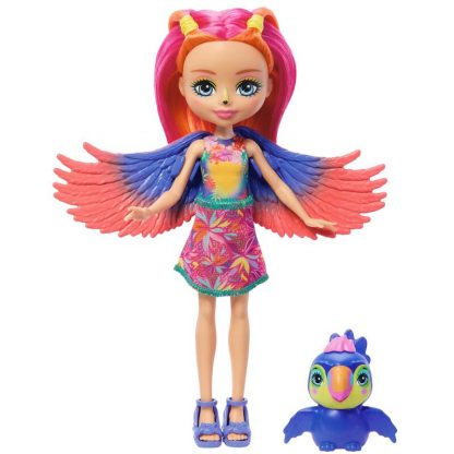 Enchantimals Sunshine Beach Trippi Toucan doll - Image 2