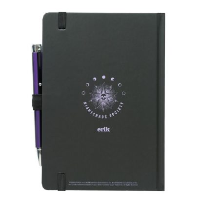 Wednesday Addams A5 premium notebook + projector pen - Image 2
