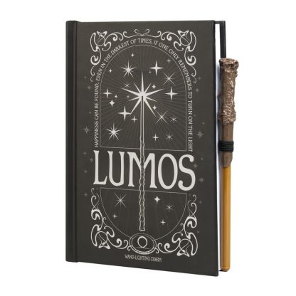 Harry Potter Lumos A5 premium led notebook + pen - Image 2
