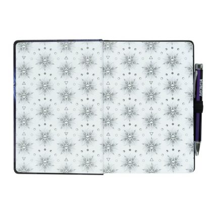 Wednesday Addams A5 premium notebook + projector pen - Image 3