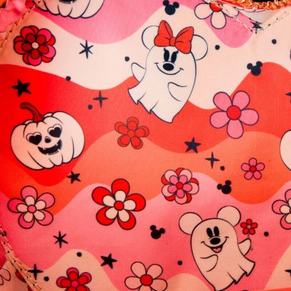 Loungefly Disney Mickey & Minnie Floral Ghost shoulder bag - Image 4