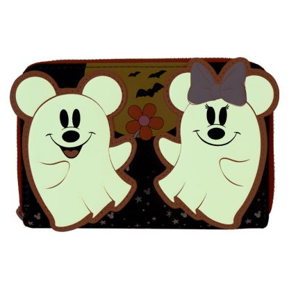 Loungefly Disney Mickey & Minnie Floral Ghost wallet - Image 2