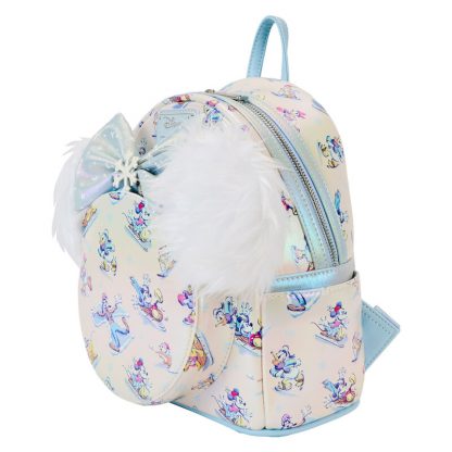 Loungefly Disney Mickey and Friends Winter Wonderland backpack + headband set 26cm - Image 3