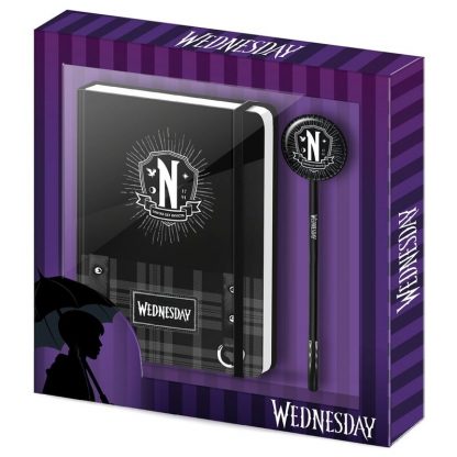 Wednesday diary + pen set