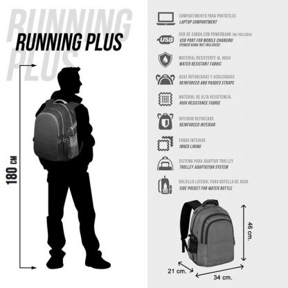 PRO DG SK8 Running backpack 46cm - Image 6
