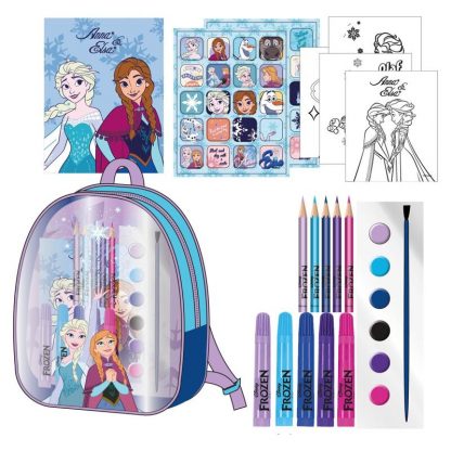 Disney Frozen backpack stationery set