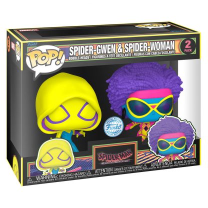 POP pack 2 figures Spider-Man Spider-Gwen & Spider-Woman Exclusive - Image 2