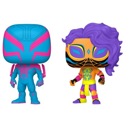POP pack 2 figures Spider-Man - Spider-Man 2099 & Spider-Man India Exclusive - Image 2