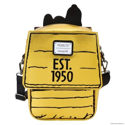 Loungefly Peanuts 75th Anniversary Snoopy Sleeping Doghouse crossbody bag - Image 3