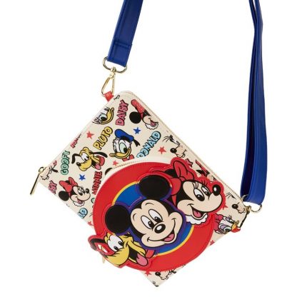 Loungefly Disney Classic Mickey and Friends crossbody journal - Image 3